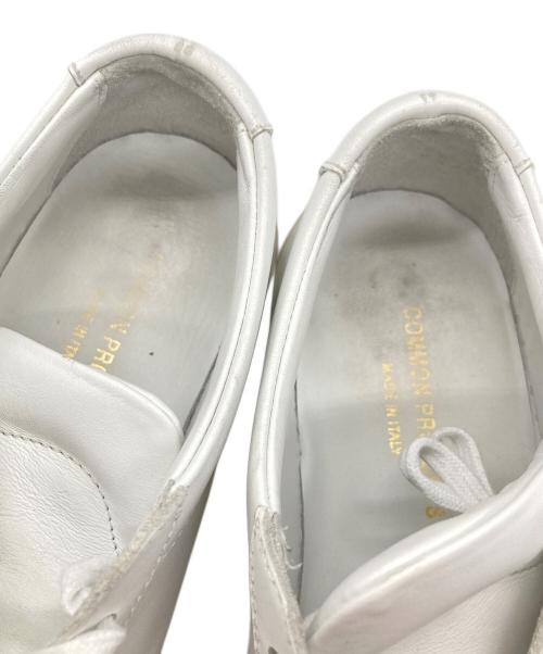 COMMON PROJECTS（コモンプロジェクツ）COMMON PROJECTS (コモンプロジェクツ) 1528 ORIGINAL ACHILLES LOW/オリジナルアキレス ローカットレザースニーカー ホワイト サイズ:40の古着・服飾アイテム