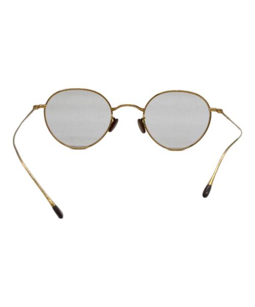 10 eyevan（テン アイヴァン）10 eyevan (テン アイヴァン) No.3-47 眼鏡 ゴールド サイズ:47□22-145の古着・服飾アイテム