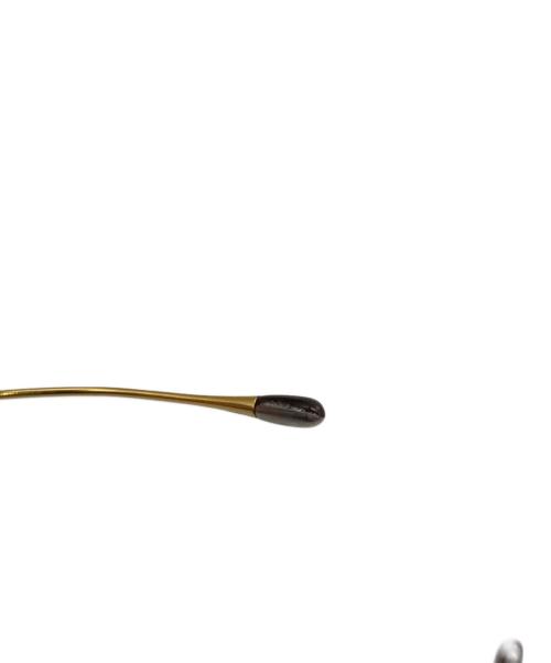 10 eyevan（テン アイヴァン）10 eyevan (テン アイヴァン) No.3-47 眼鏡 ゴールド サイズ:47□22-145の古着・服飾アイテム