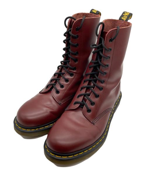 Dr.Martens（ドクターマーチン）Dr.Martens (ドクターマーチン) 1490 10 ホール ブーツ チェリーレッド サイズ:UK8の古着・服飾アイテム