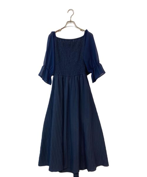 CINEMATIQ（シネマティオ）CINEMATIQ (シネマティオ) メリッサワンピース ネイビー サイズ:Ｆreeの古着・服飾アイテム