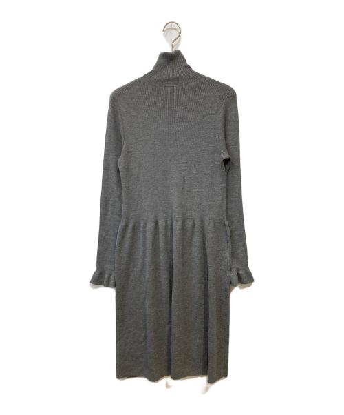 BURBERRY LONDON（バーバリーロンドン）BURBERRY LONDON (バーバリーロンドン) ニットワンピース グレー サイズ:40の古着・服飾アイテム