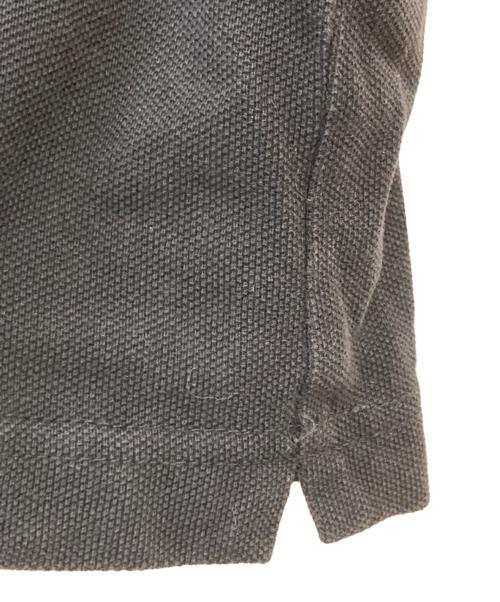 MONCLER（モンクレール）MONCLER (モンクレール) ロゴ 刺繍 S/S ポロシャツ ブラック サイズ:Mの古着・服飾アイテム