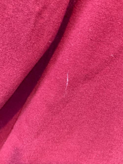 stussy（ステューシー）stussy (ステューシー) Floral embroidered logo hoodie/ 花柄刺繍ロゴパーカー レッド サイズ:Sの古着・服飾アイテム