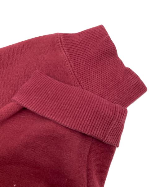 stussy（ステューシー）stussy (ステューシー) Floral embroidered logo hoodie/ 花柄刺繍ロゴパーカー レッド サイズ:Sの古着・服飾アイテム