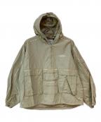 BlackEyePatch×TIGHTBOOTH PRODUCTIONブラックアイパッチ×タイトブースプロダクション）の古着「TBEP ANORAK/ TBEP アノラック」｜ベージュ