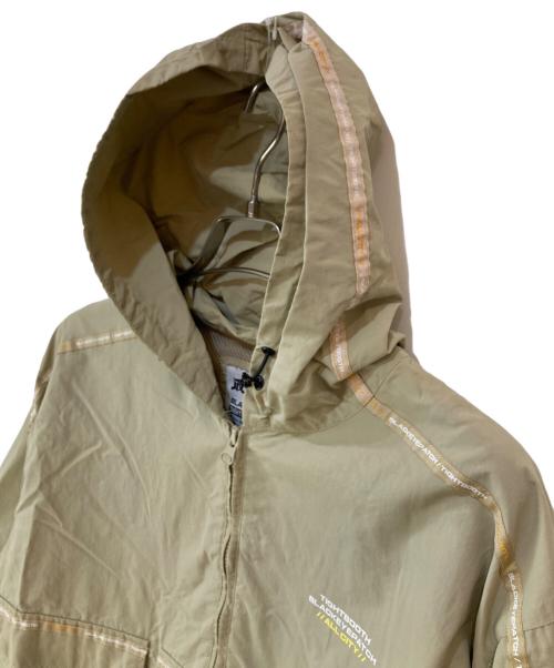 BlackEyePatch（ブラックアイパッチ）BlackEyePatch (ブラックアイパッチ) TIGHTBOOTH PRODUCTION (タイトブースプロダクション) TBEP ANORAK/ TBEP アノラック ベージュ サイズ:Mの古着・服飾アイテム
