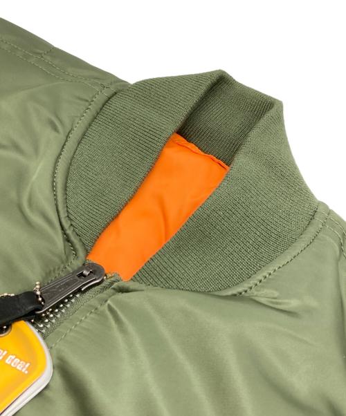 ALPHA（アルファ）ALPHA (アルファ) MA-1 FLIGHT JACKET グリーン サイズ:S 未使用品の古着・服飾アイテム