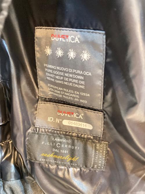 DUVETICA（デュベティカ）DUVETICA (デュベティカ) LANIFICIO F.LLI CERRUTI ベスト グレー サイズ:42の古着・服飾アイテム