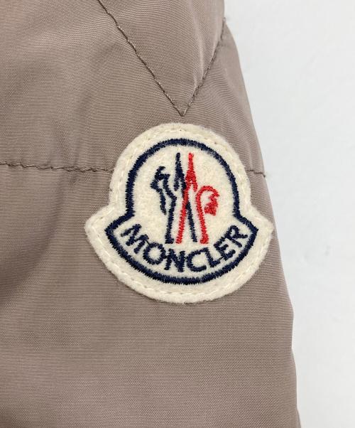 MONCLER（モンクレール）MONCLER (モンクレール) SERRE GIUBBOTTO/セッレ・ジュボット ダウンコート ベージュの古着・服飾アイテム
