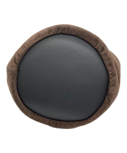 Cinquanta（チンクワンタ）Cinquanta (チンクワンタ) スウェード 巾着バッグ ブラウン サイズ:なしの古着・服飾アイテム