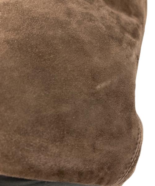 Cinquanta（チンクワンタ）Cinquanta (チンクワンタ) スウェード 巾着バッグ ブラウン サイズ:なしの古着・服飾アイテム