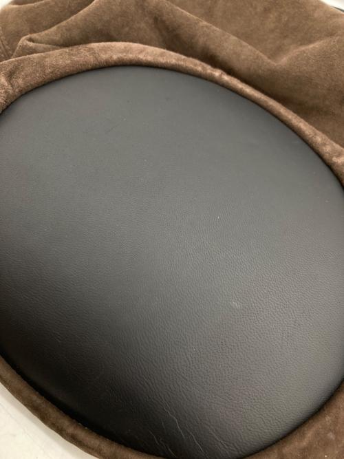 Cinquanta（チンクワンタ）Cinquanta (チンクワンタ) スウェード 巾着バッグ ブラウン サイズ:なしの古着・服飾アイテム