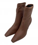 NEOUSネオアス）の古着「RAN STRETCH ブーツ」｜ブラウン