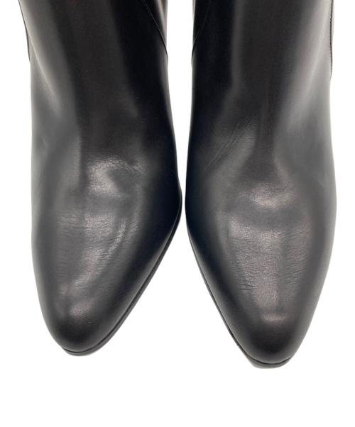GIVENCHY（ジバンシィ）GIVENCHY (ジバンシィ) ターンロック ヒールブーツ ブラック サイズ:371/2の古着・服飾アイテム