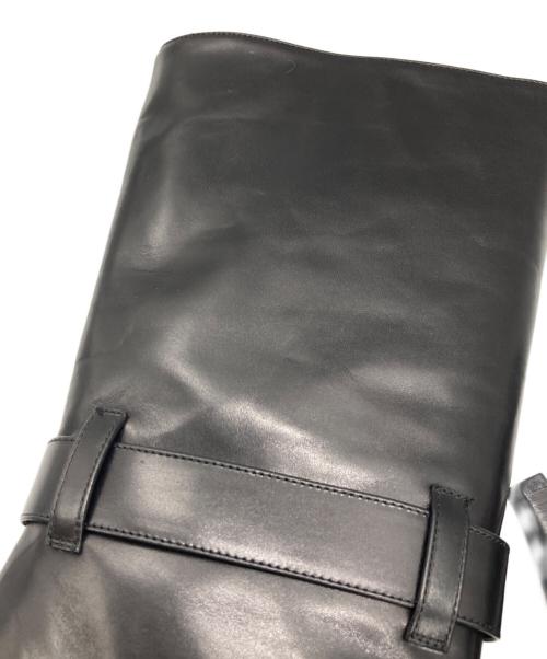 GIVENCHY（ジバンシィ）GIVENCHY (ジバンシィ) ターンロック ヒールブーツ ブラック サイズ:371/2の古着・服飾アイテム
