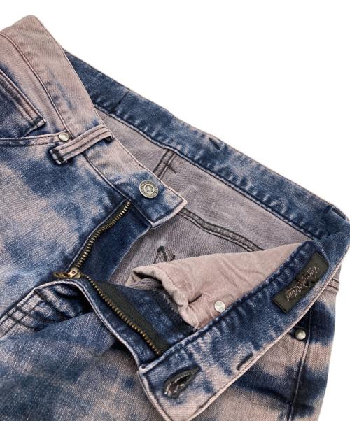 TORNADO MART（トルネードマート）TORNADO MART (トルネードマート) スチールピグメントクラウドシューカット デニムパンツ インディゴ サイズ:Sの古着・服飾アイテム