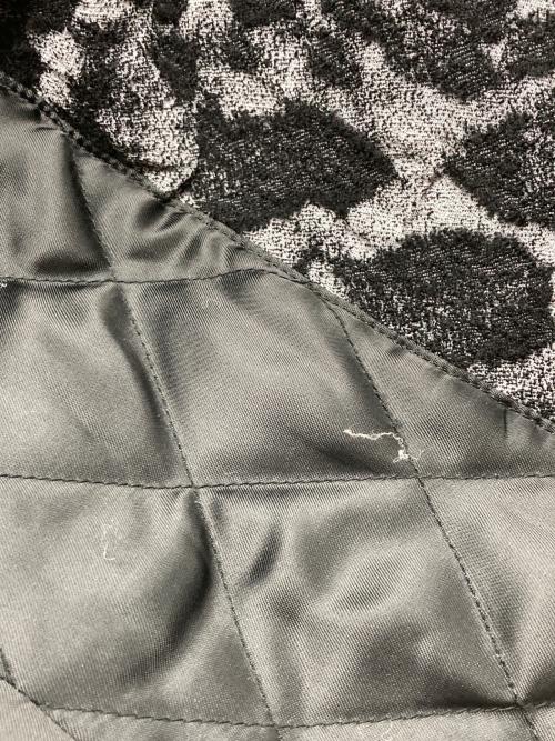 TORNADO MART（トルネードマート）TORNADO MART (トルネードマート) ウーリーレオパードジャガードチェスターコート グレー サイズ:Mの古着・服飾アイテム