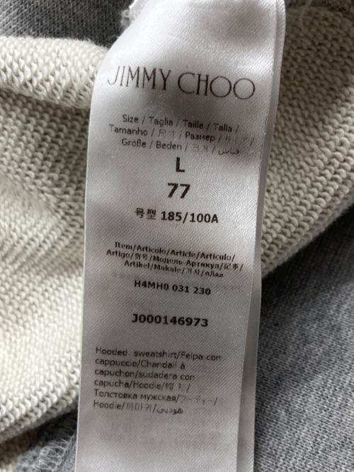 JIMMY CHOO（ジミーチュウ）JIMMY CHOO (ジミーチュウ) ERIC HAZE (エリック・ヘイズ) POGGY (ポギー) EH/P-HOODIE グレー サイズ:Lの古着・服飾アイテム