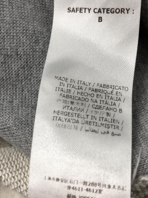 JIMMY CHOO（ジミーチュウ）JIMMY CHOO (ジミーチュウ) ERIC HAZE (エリック・ヘイズ) POGGY (ポギー) EH/P-HOODIE グレー サイズ:Lの古着・服飾アイテム