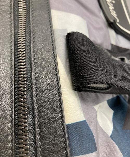 JIMMY CHOO（ジミーチュウ）JIMMY CHOO (ジミーチュウ) バルフォア アンソラシート カモフラージュプリント ナイロン 2WAYバッグ ブラック×グレー サイズ:なしの古着・服飾アイテム