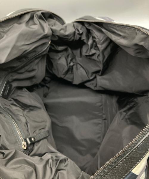 JIMMY CHOO（ジミーチュウ）JIMMY CHOO (ジミーチュウ) バルフォア アンソラシート カモフラージュプリント ナイロン 2WAYバッグ ブラック×グレー サイズ:なしの古着・服飾アイテム