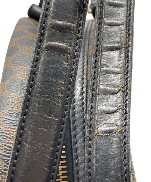 CELINE（セリーヌ）CELINE (セリーヌ) マカダム柄ハンドバッグ ブラウン サイズ:なしの古着・服飾アイテム