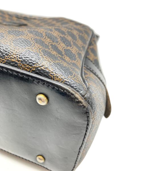 CELINE（セリーヌ）CELINE (セリーヌ) マカダム柄ハンドバッグ ブラウン サイズ:なしの古着・服飾アイテム