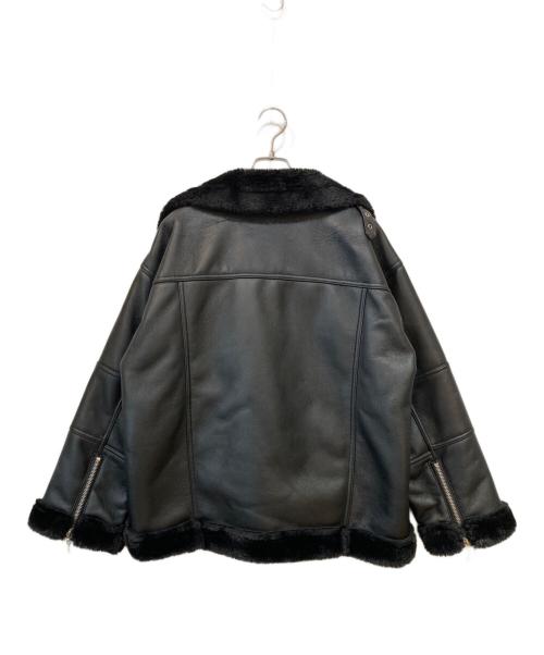 jouetie（ジュエティ）jouetie (ジュエティ) jouetie エコムートンライダース ブラック サイズ:Mの古着・服飾アイテム