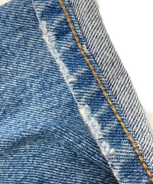 BURBERRY（バーバリー）BURBERRY (バーバリー) サイドロゴ ストレートデニムパンツ インディゴ サイズ:７６㎝（W30)の古着・服飾アイテム