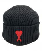 AMI Alexandre Mattiussiアミアレクサンドルマテュッシ）の古着「ADC BEANIE」｜ブラック