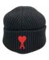 AMI Alexandre Mattiussi（アミアレクサンドルマテュッシ）の古着「ADC BEANIE」｜ブラック
