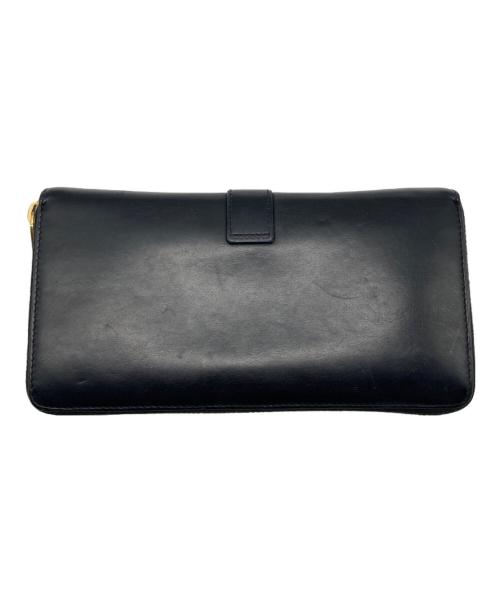 Saint Laurent Paris（サンローランパリ）Saint Laurent Paris (サンローランパリ) Yライン ジップアラウンドウォレット ブラック サイズ:なしの古着・服飾アイテム