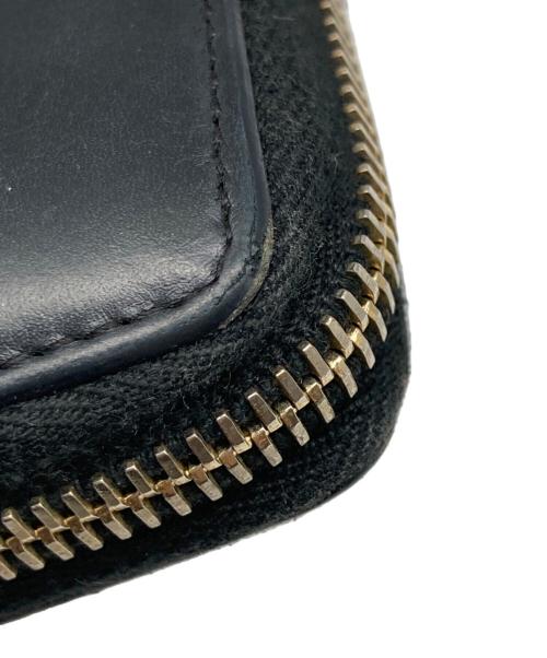 Saint Laurent Paris（サンローランパリ）Saint Laurent Paris (サンローランパリ) Yライン ジップアラウンドウォレット ブラック サイズ:なしの古着・服飾アイテム