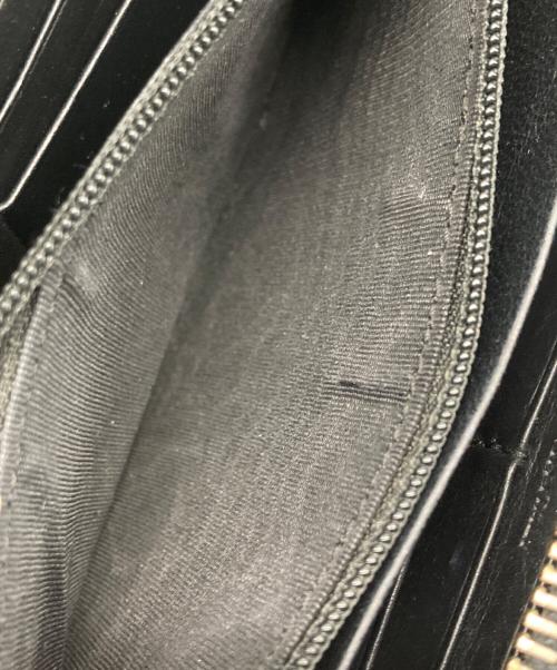 Saint Laurent Paris（サンローランパリ）Saint Laurent Paris (サンローランパリ) Yライン ジップアラウンドウォレット ブラック サイズ:なしの古着・服飾アイテム