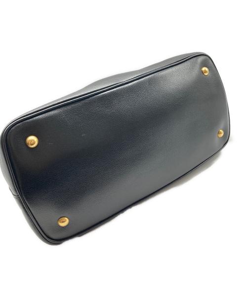 PRADA（プラダ）PRADA (プラダ) SAFFIANO SOFT サフィアーノソフト 2WAYトートバッグ ブラック サイズ:なしの古着・服飾アイテム