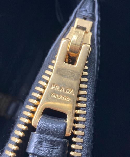 PRADA（プラダ）PRADA (プラダ) SAFFIANO SOFT サフィアーノソフト 2WAYトートバッグ ブラック サイズ:なしの古着・服飾アイテム