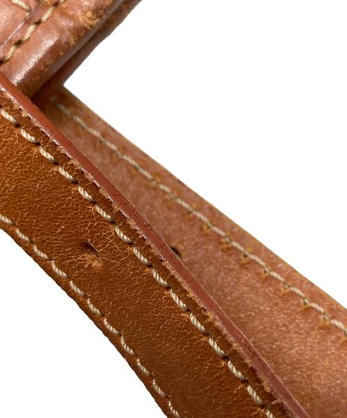 CELINE（セリーヌ）CELINE (セリーヌ) マカダム柄 バケツ型トートバッグ ブラウン サイズ:なしの古着・服飾アイテム