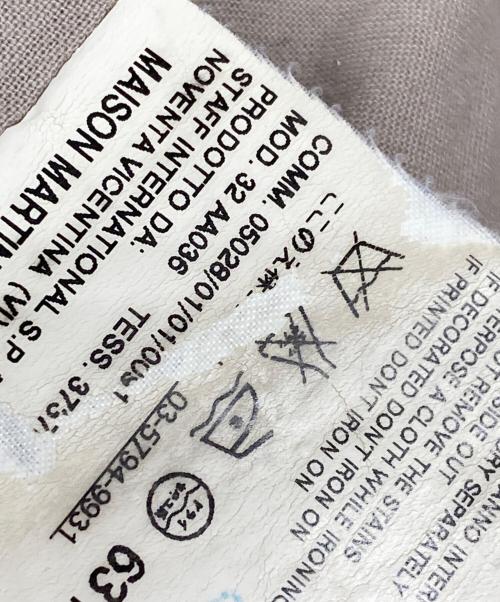 MM6 Maison Margiela（エムエムシックスメゾンマルジェラ）MM6 Maison Margiela (エムエムシックスメゾンマルジェラ) チェスターコート ベージュ サイズ:36の古着・服飾アイテム