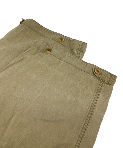 NIGEL CABOURN（ナイジェルケーボン）NIGEL CABOURN (ナイジェルケーボン) リネンコットンカーゴパンツ ベージュ サイズ:86の古着・服飾アイテム