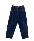 NIGEL CABOURN×CLOSEDナイジェルケーボン×クローズド）の古着「ワイドデニムパンツ」｜インディゴ
