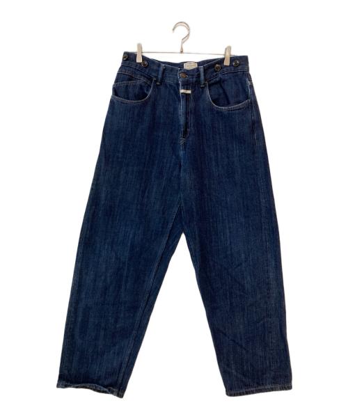 NIGEL CABOURN（ナイジェルケーボン）NIGEL CABOURN (ナイジェルケーボン) CLOSED (クローズド) ワイドデニムパンツ インディゴ サイズ:32の古着・服飾アイテム