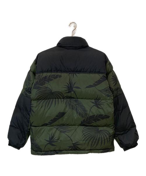 BEDWIN &THE HEARTBREAKERS（ベドウィンアンドザ ハートブレイカーズ）BEDWIN &THE HEARTBREAKERS (ベドウィンアンドザ ハートブレイカーズ) QUINE アロハ柄 ダウンジャケット カーキ サイズ:3の古着・服飾アイテム