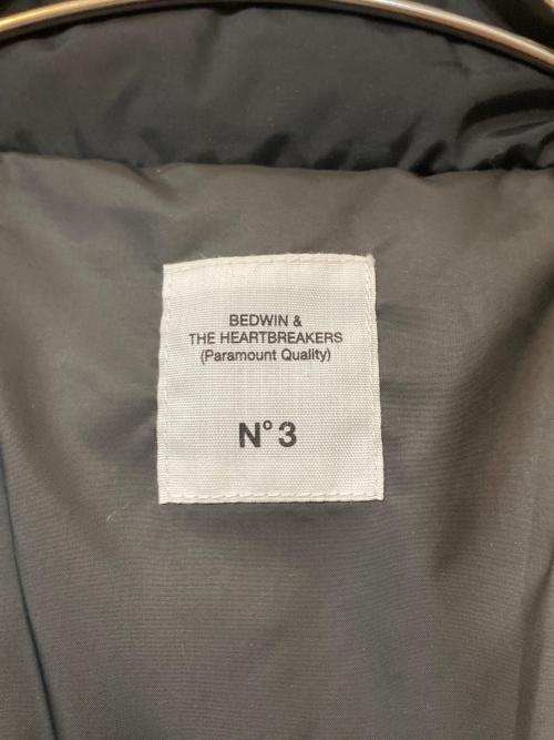 BEDWIN &THE HEARTBREAKERS（ベドウィンアンドザ ハートブレイカーズ）BEDWIN &THE HEARTBREAKERS (ベドウィンアンドザ ハートブレイカーズ) QUINE アロハ柄 ダウンジャケット カーキ サイズ:3の古着・服飾アイテム
