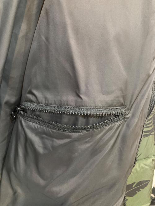 BEDWIN &THE HEARTBREAKERS（ベドウィンアンドザ ハートブレイカーズ）BEDWIN &THE HEARTBREAKERS (ベドウィンアンドザ ハートブレイカーズ) QUINE アロハ柄 ダウンジャケット カーキ サイズ:3の古着・服飾アイテム