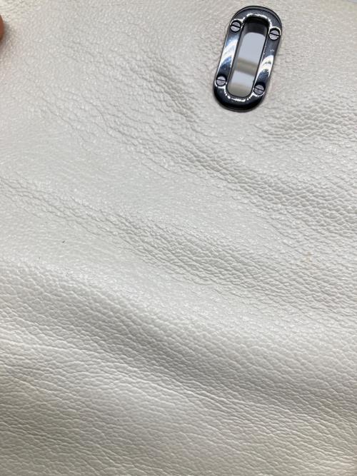 MARC JACOBS（マークジェイコブズ）MARC JACOBS (マークジェイコブズ) BI COLOR QUILTED LEATHER DUAL BAG ホワイト サイズ:なしの古着・服飾アイテム