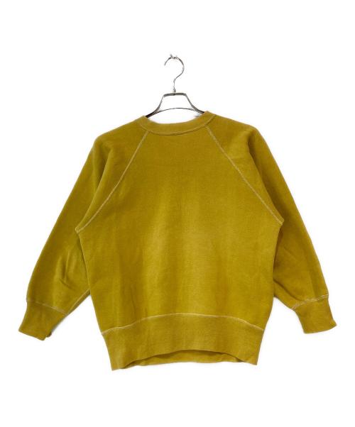 Champion（チャンピオン）Champion (チャンピオン) 60s カレッジロゴスウェット イエロー サイズ:Mの古着・服飾アイテム