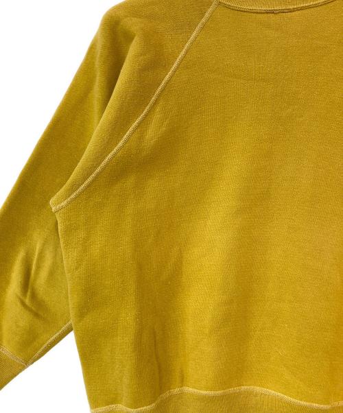 Champion（チャンピオン）Champion (チャンピオン) 60s カレッジロゴスウェット イエロー サイズ:Mの古着・服飾アイテム