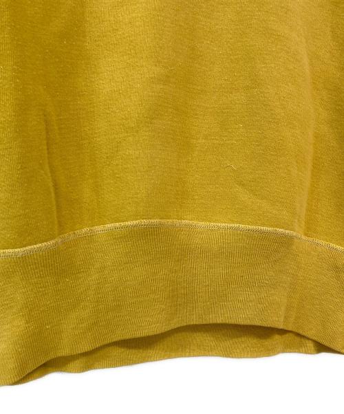 Champion（チャンピオン）Champion (チャンピオン) 60s カレッジロゴスウェット イエロー サイズ:Mの古着・服飾アイテム