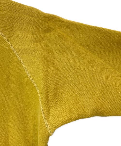 Champion（チャンピオン）Champion (チャンピオン) 60s カレッジロゴスウェット イエロー サイズ:Mの古着・服飾アイテム